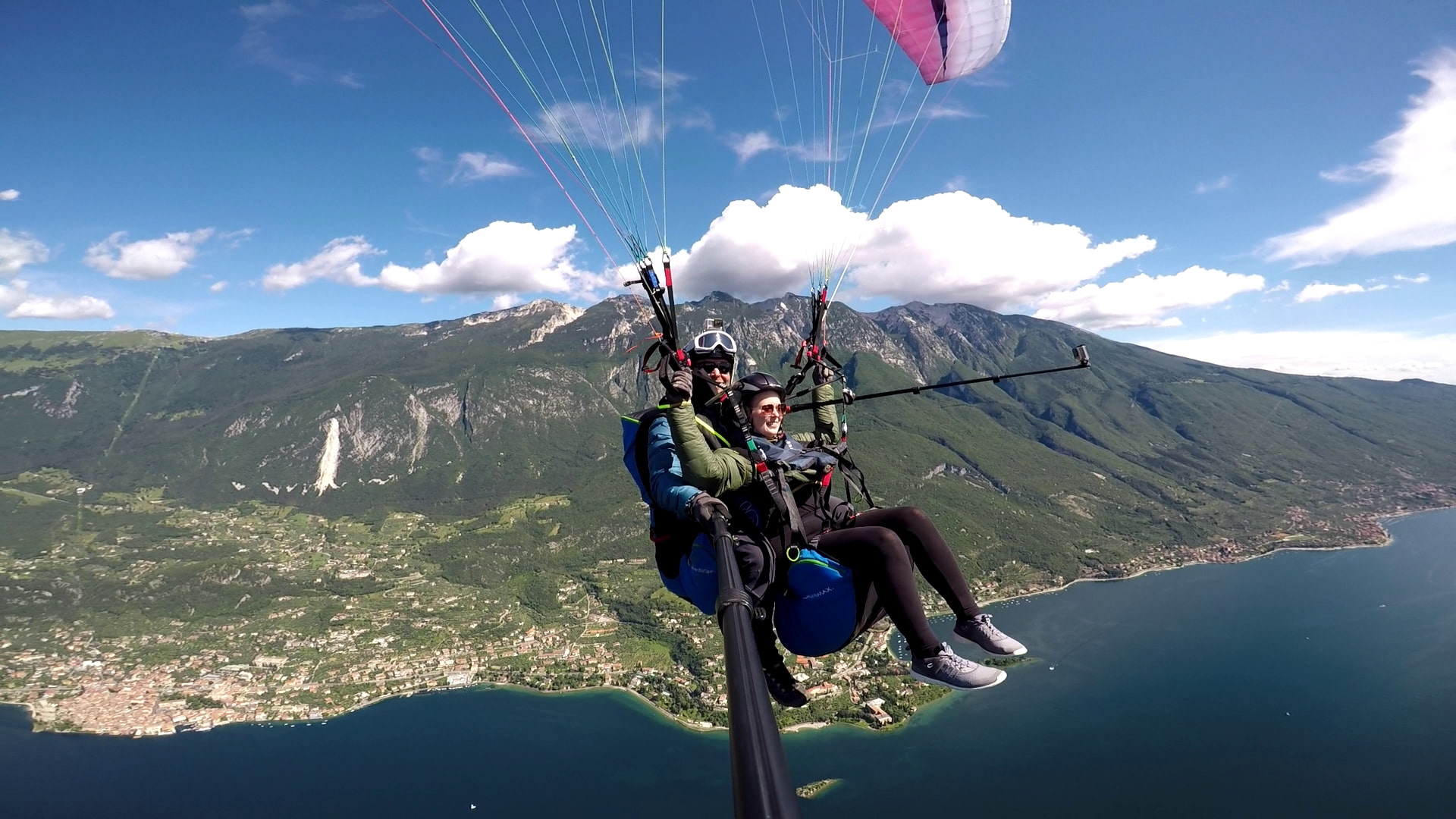tandem paragliding gardasee